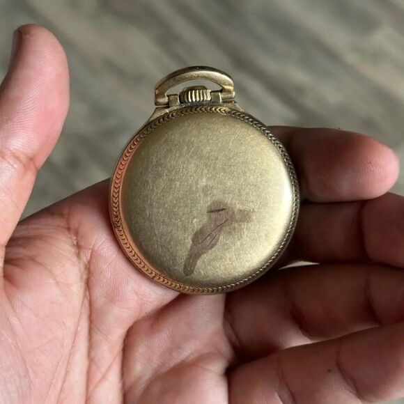 Vintage Hamilton Railway Special Pocket Watch 21j 992B Gold filled - Picture 4 of 4